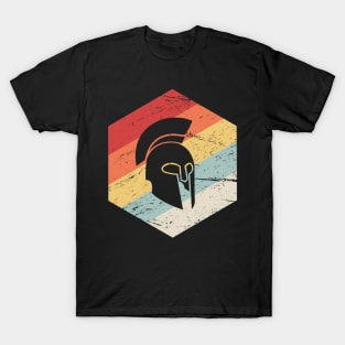 Retro Ancient Greek Helmet T-Shirt